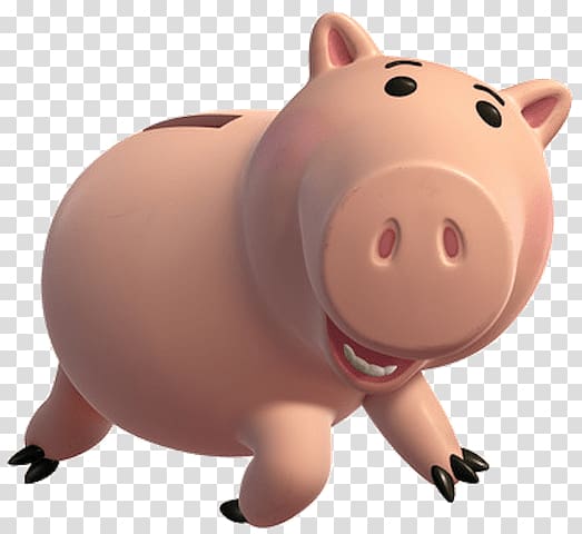 Toy Story pig character, Hamm Lots-o\'-Huggin\' Bear Buzz Lightyear Toy Story Lelulugu, others transparent background PNG clipart