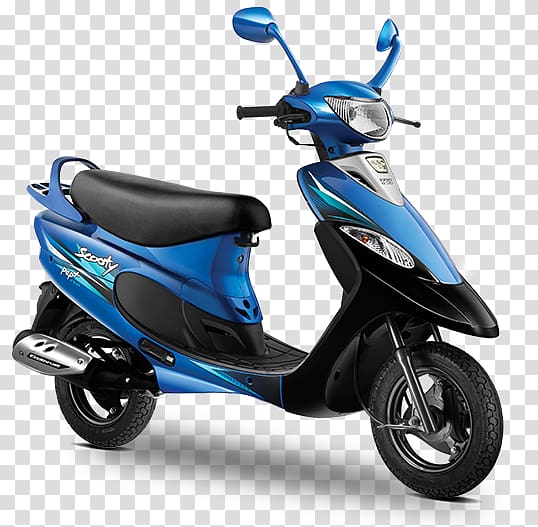 Scooter TVS Scooty TVS Motor Company Motorcycle Car, Free Brochure transparent background PNG clipart