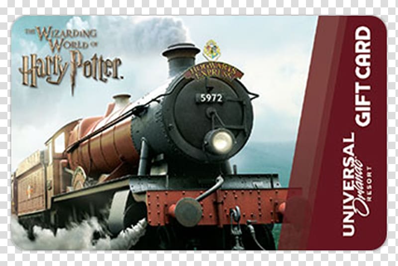 The Wizarding World of Harry Potter Locomotive Train Steam engine, Hogwarts Express transparent background PNG clipart