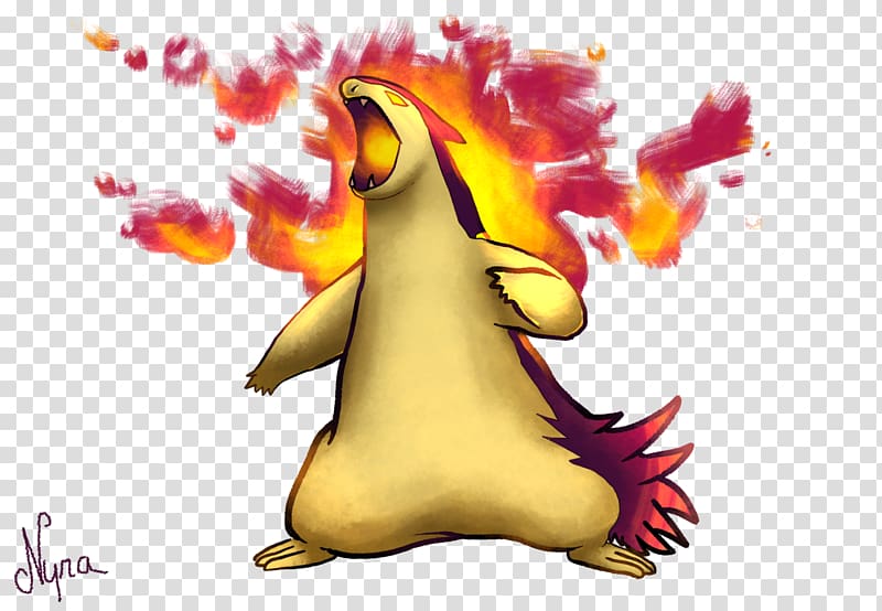 Drawing Cartoon Typhlosion, patato transparent background PNG clipart