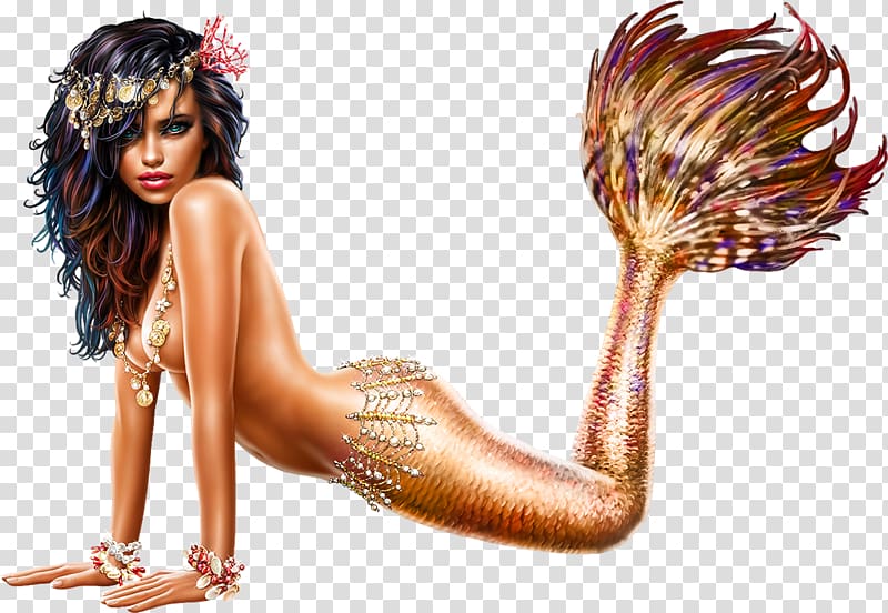 Mermaid Digital art, Sexy mermaid transparent background PNG clipart