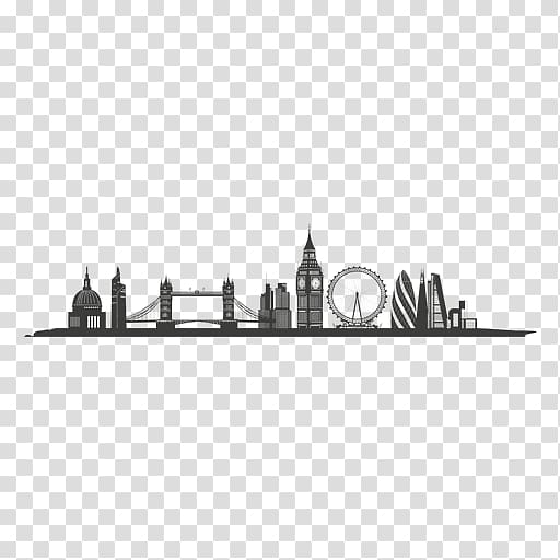 london skyline sketch