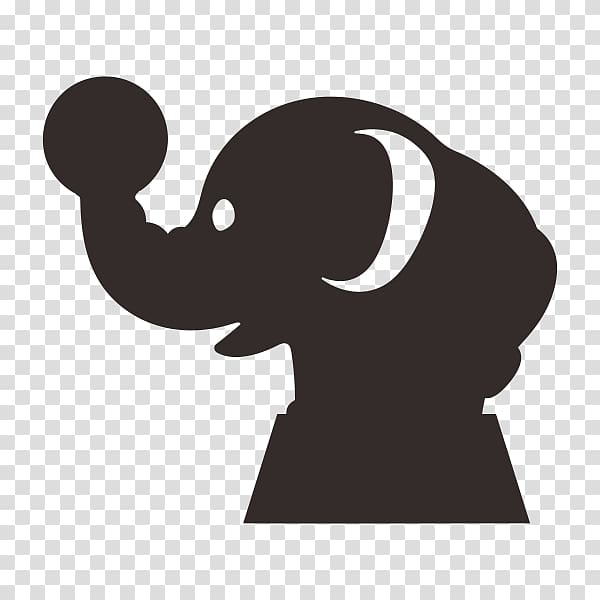 Human behavior Shoulder Silhouette Product design, elephant icon transparent background PNG clipart