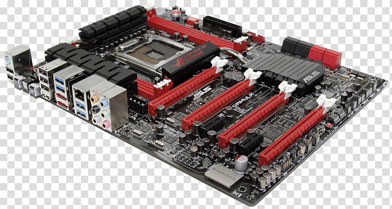 Intel X79 LGA 2011 Motherboard Republic of Gamers, intel transparent background PNG clipart