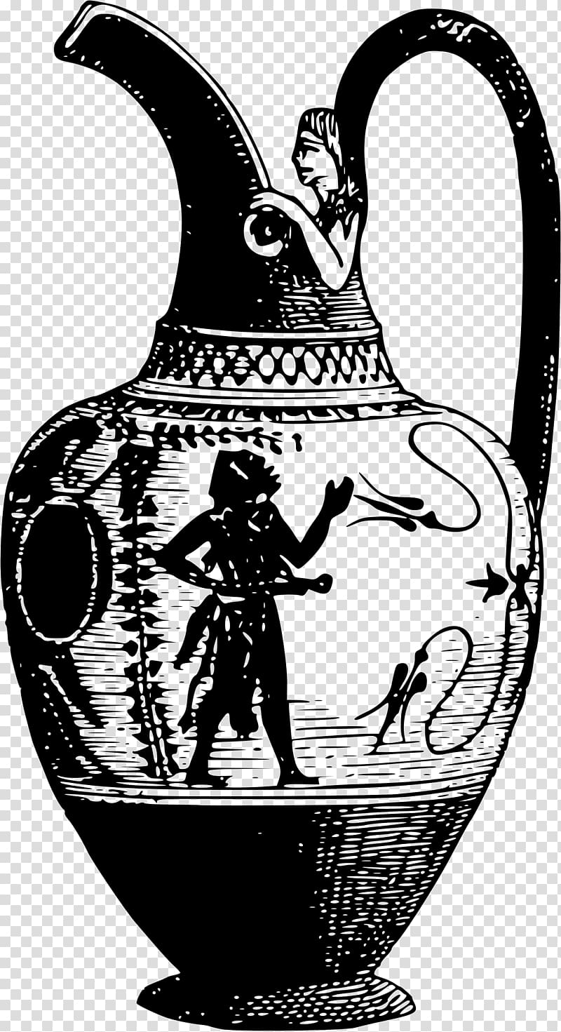 Pottery of ancient Greece Vase Drawing, greece transparent background PNG clipart