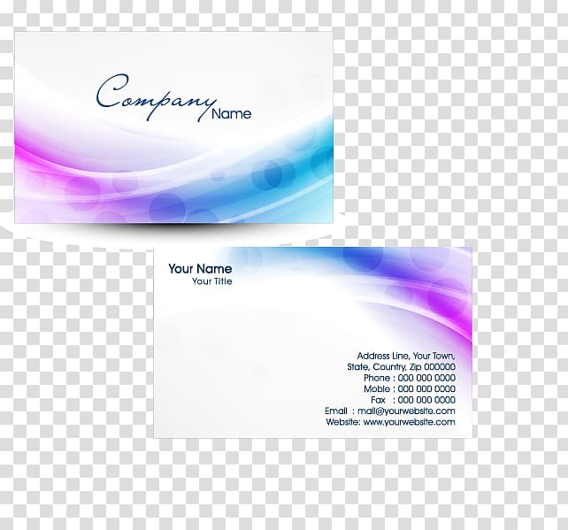 Business card Logo, business card transparent background PNG clipart