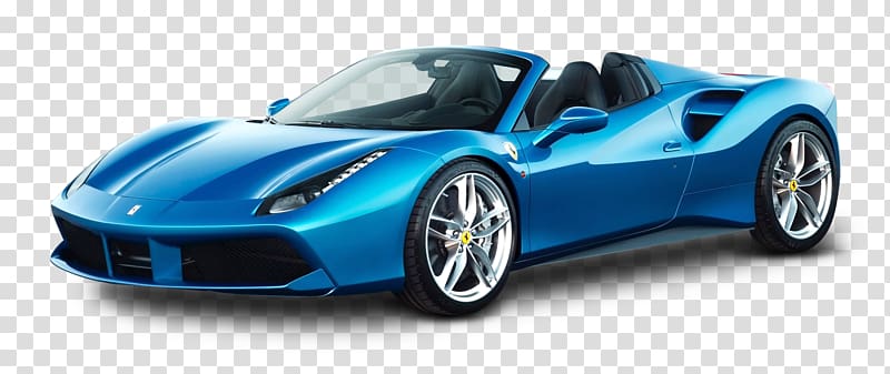 2016 Ferrari 488 Spider Lamborghini Aventador Car, ferrari transparent background PNG clipart