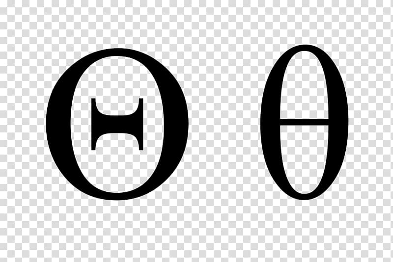 Theta Greek alphabet Letter, symbol transparent background PNG clipart
