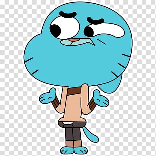 Gumball Watterson Jumping transparent PNG - StickPNG