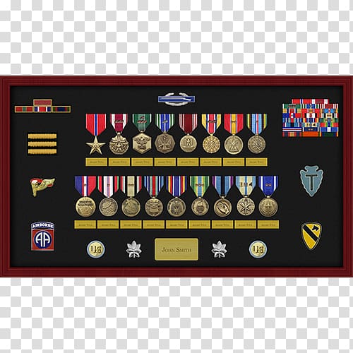 Shadow box Military awards and decorations Army Frames, military transparent background PNG clipart