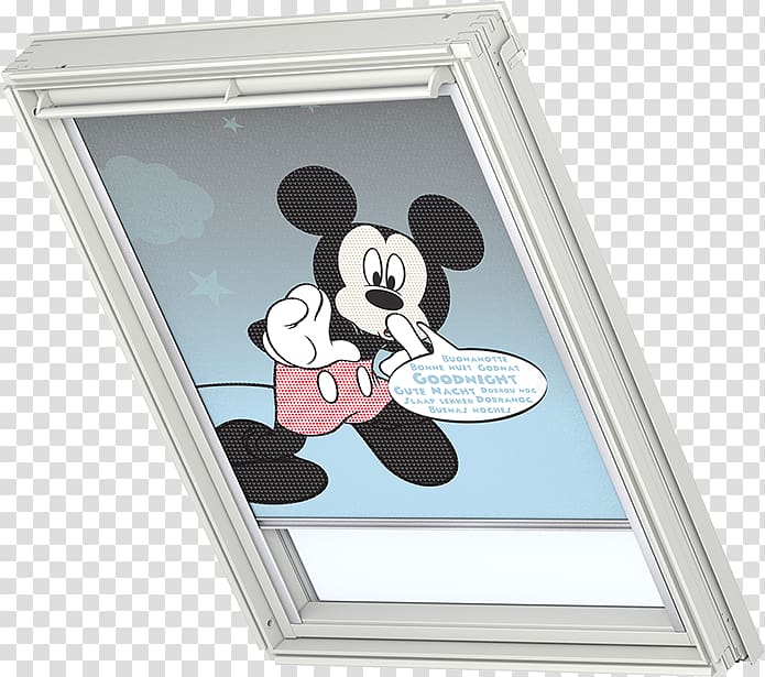 Window Blinds & Shades Mickey Mouse Winnie-the-Pooh VELUX Danmark A/S, window transparent background PNG clipart