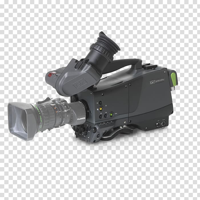 Television Grass Valley Broadcasting 4K resolution Camera, Camera transparent background PNG clipart
