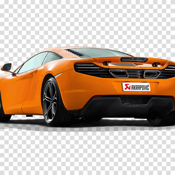 McLaren 12C Exhaust system Car McLaren 650S, mclaren transparent background PNG clipart