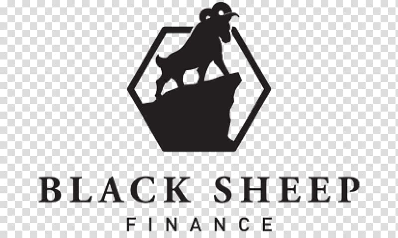 Black Sheep Finance Money Debt, sheep transparent background PNG clipart