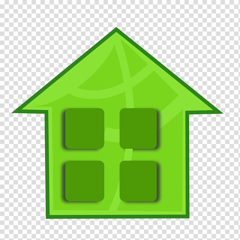 House Green home , Green house transparent background PNG clipart