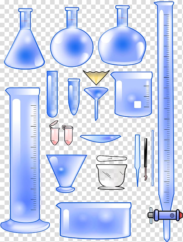 Laboratory glassware Chemistry Laboratory Flasks, others transparent background PNG clipart