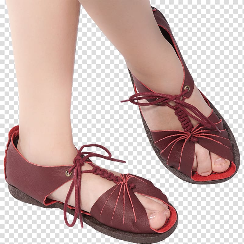 Ballet flat High-heeled shoe Sandal, sandal transparent background PNG clipart