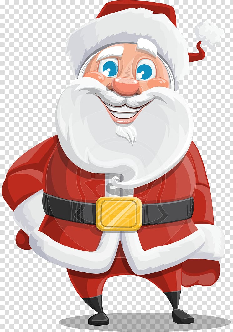 Santa Claus North Pole Animation Christmas Character, Clause transparent background PNG clipart