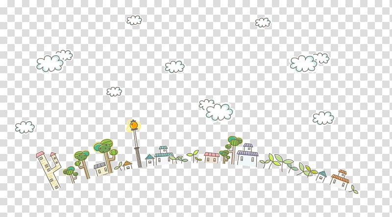 Drawing, Cartoon city transparent background PNG clipart