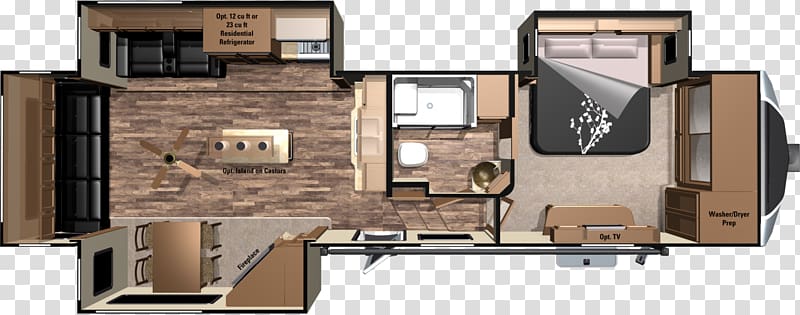 Campervans Floor plan Caravan Fifth wheel coupling Living room, u-shaped transparent background PNG clipart