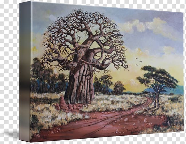 Tree Painting Landscape Wood /m/083vt, tree transparent background PNG clipart
