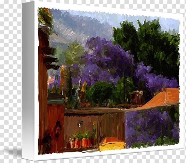 Painting Jacaranda Art Tree kind, painting transparent background PNG clipart