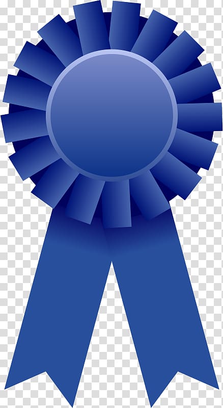 Ribbon Award , Free blue medal pull material transparent background PNG clipart