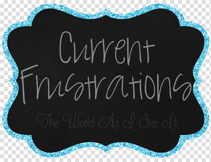 Blackboard Learn Font, frustration transparent background PNG clipart