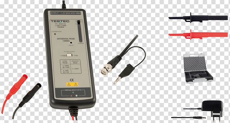 Oscilloscope Probnik Differential equation Silicon Electrical impedance, Tt Electronics transparent background PNG clipart