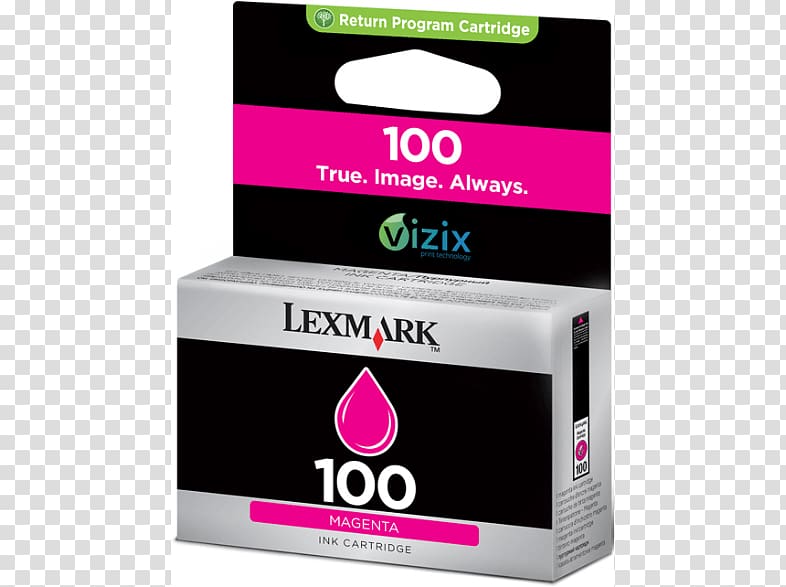 Lexmark Cartridge No. 100XL Ink cartridge, 1-pack Yellow, 600 pg Lexmark 14N Ink cartridge Black Toner cartridge, printer transparent background PNG clipart