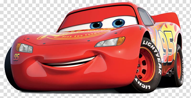 Disney Pixar Cars Lightning McQueen, Lightning McQueen Mater Cars Poster Standee, Cars 3 transparent background PNG clipart