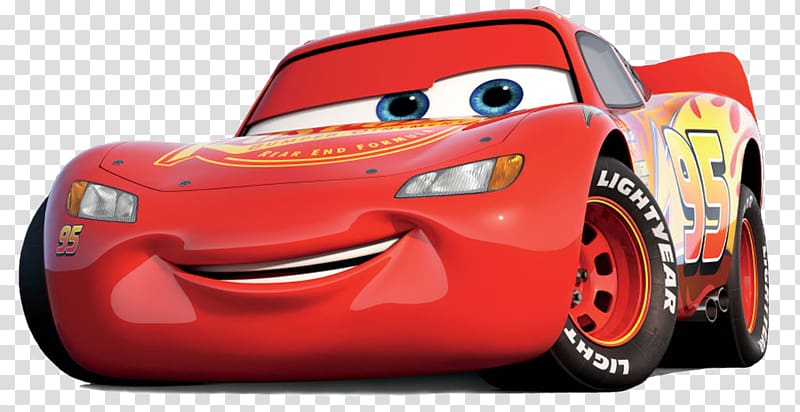 Disney Pixar Cars Lightning McQueen, Lightning McQueen Mater Cars Poster  Standee, Cars 3 transparent background PNG clipart