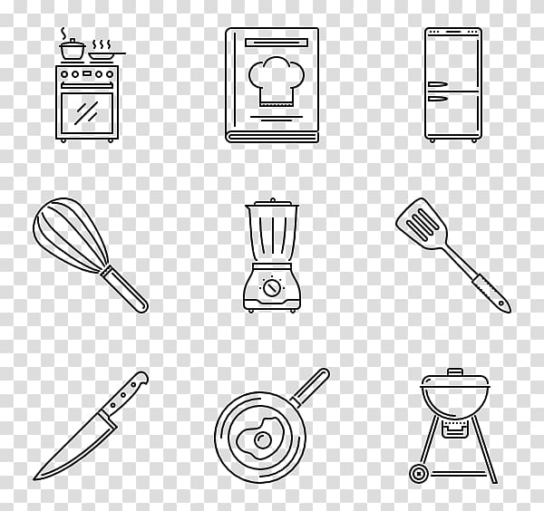 Paper Door handle Drawing White, kitchen pack transparent background PNG clipart