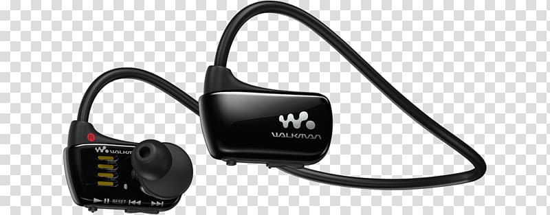 Sony Walkman NWZ-W273 MP3 Players Sony Corporation Digital audio, Sony Wireless Headset Sport transparent background PNG clipart