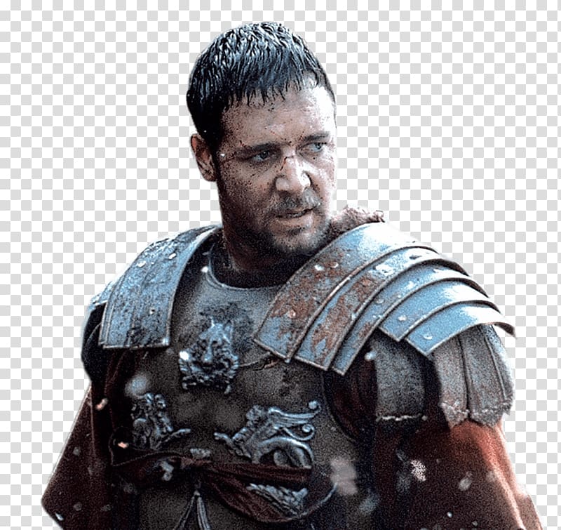 Russell Crowe Gladiator Maximus Quotation Film, gladiator transparent ...