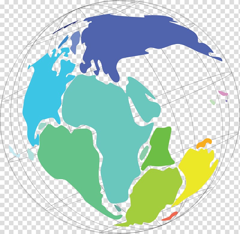 Pangaea World Globe Continental drift /m/02j71, globe transparent background PNG clipart