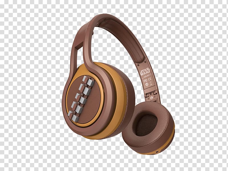 Chewbacca Anakin Skywalker Headphones SMS Audio STREET by 50 On-Ear, headphones transparent background PNG clipart