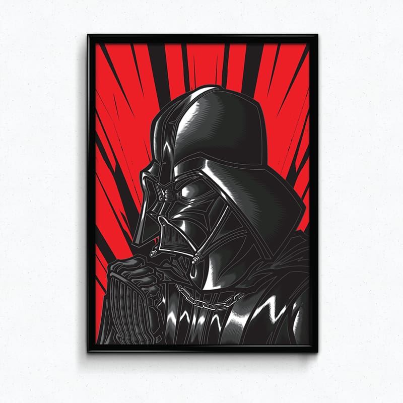 Anakin Skywalker Poster Art Star Wars, darth vader transparent background PNG clipart