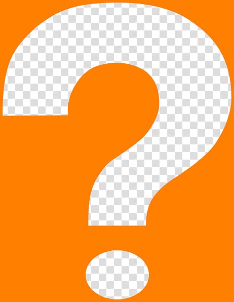 Computer Icons Question mark , Orange Question Mark transparent background PNG clipart