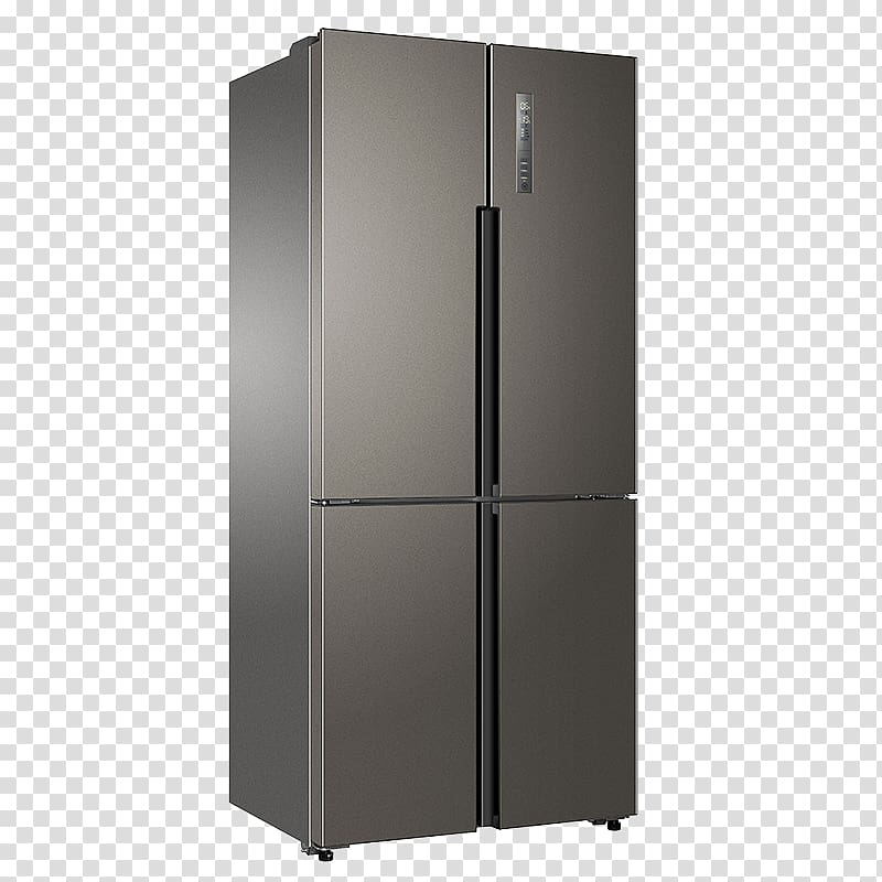 Refrigerator Wardrobe Angle, Cross door refrigerator transparent background PNG clipart