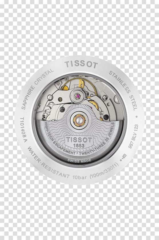 Tissot PR 100 Chronograph Watch Jewellery Strap, watch transparent background PNG clipart