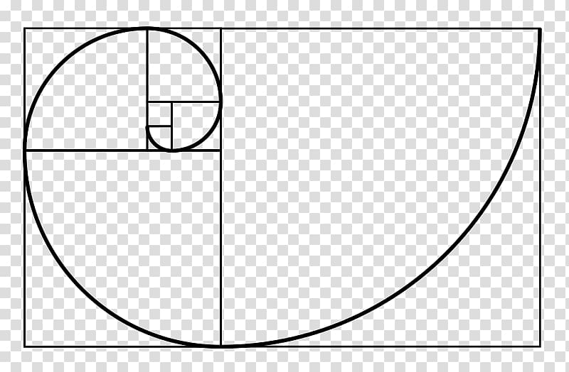 Golden spiral Fibonacci number Golden ratio Liber Abaci, Mathematics transparent background PNG clipart