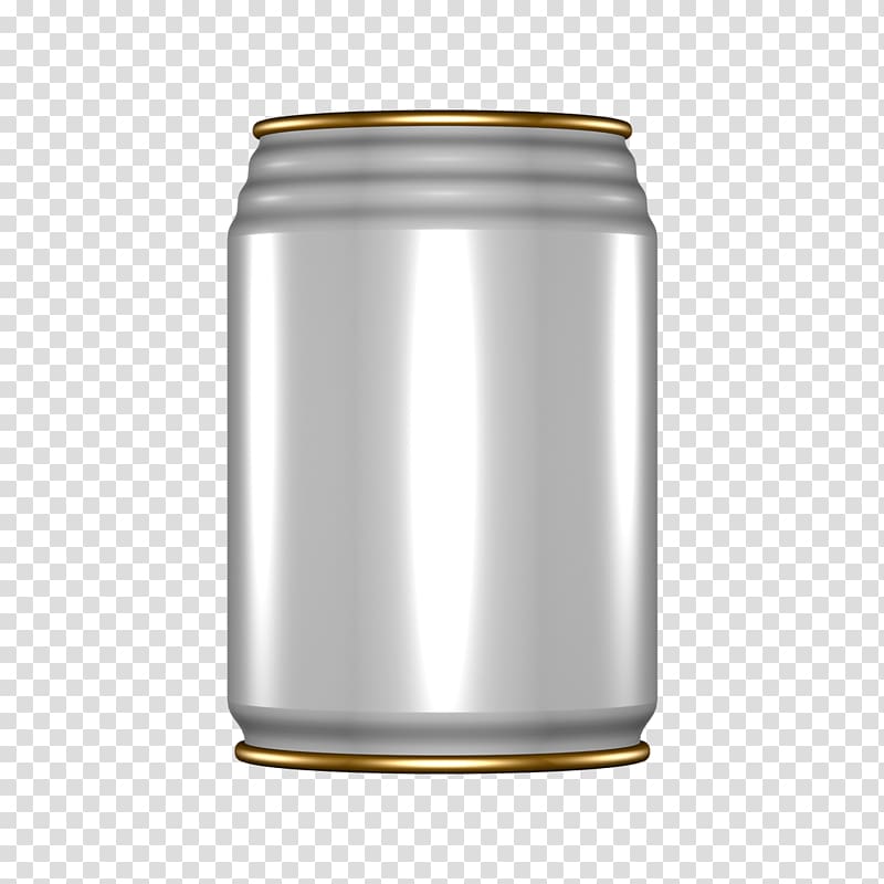 3D modeling Beverage can, Blank cans model renderings transparent background PNG clipart