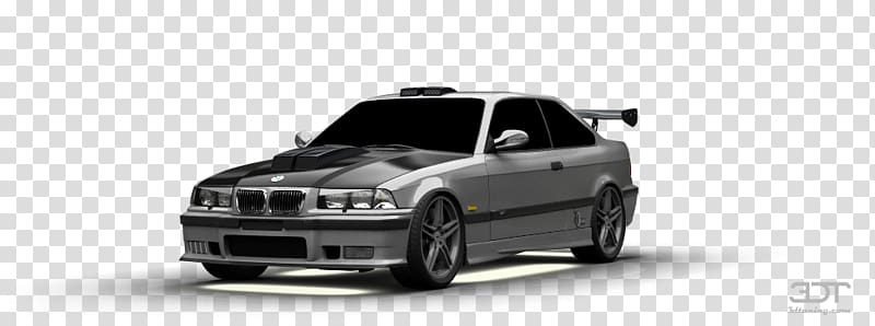 BMW 3 Series (E36) Car Motor vehicle Vehicle License Plates, Bmw e36 transparent background PNG clipart