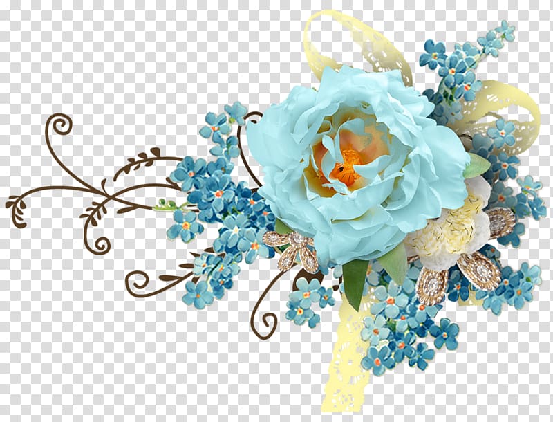 teal peony flower illustration, Floral design Flower Blue rose Blue rose, flower transparent background PNG clipart
