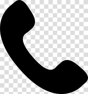Round Black Telephone Logo Telephone Icon Phone File Transparent