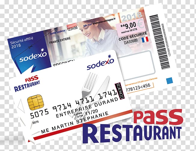 Meal voucher Sodexo Restaurant Breakfast Lunch, cafe carte menu transparent background PNG clipart