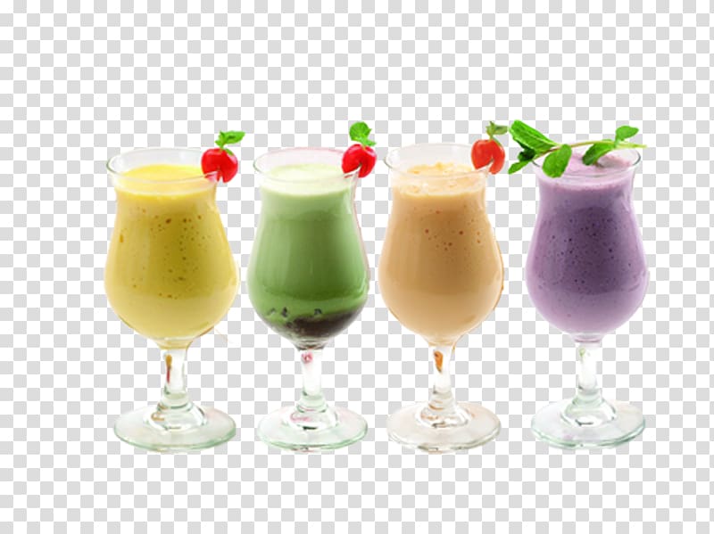 Ice cream Milkshake Smoothie Batida Juice, Color tea transparent background PNG clipart