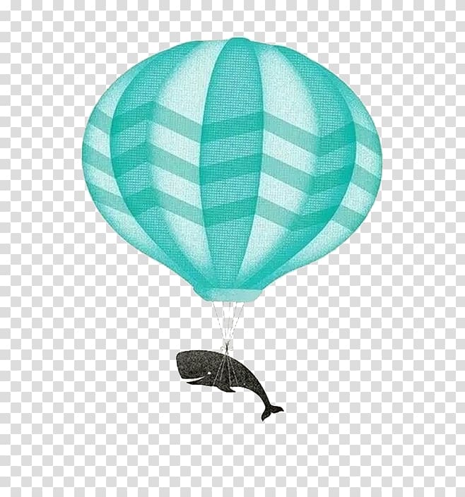 iPhone X iPhone SE Whale Balloon modelling Illustration, Dolphin hot air balloon transparent background PNG clipart