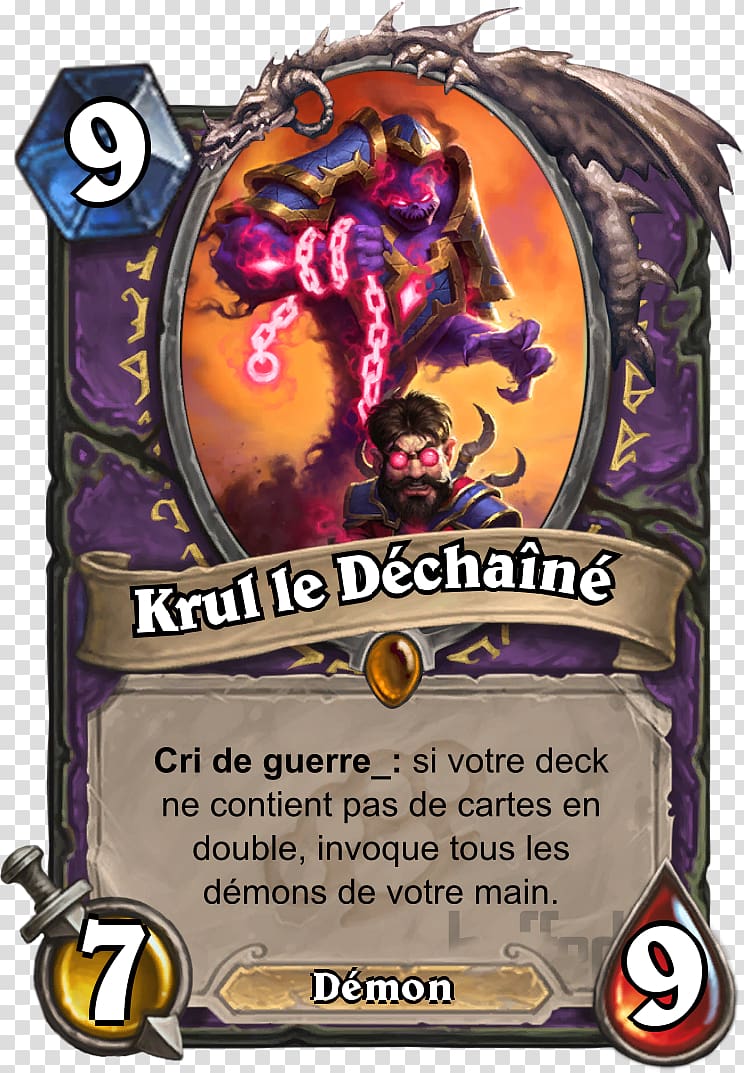 The Boomsday Project Krul the Unshackled Game Mogor the Ogre Lord Jaraxxus, hearthstone transparent background PNG clipart